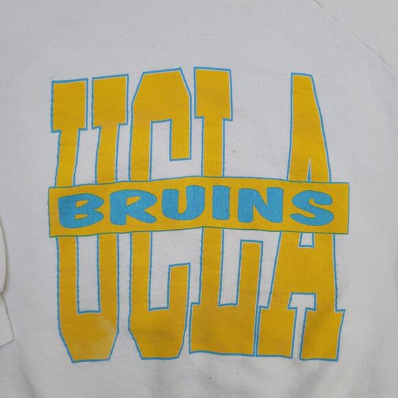 Vintage UCLA Bruins Sweatshirt Womens Large 21x23 Crop USA - Picture 15 of 16
